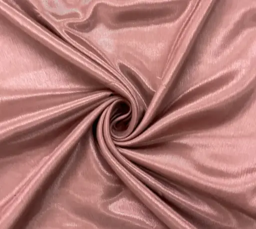 玫瑰塵粉色純色桑頓布料